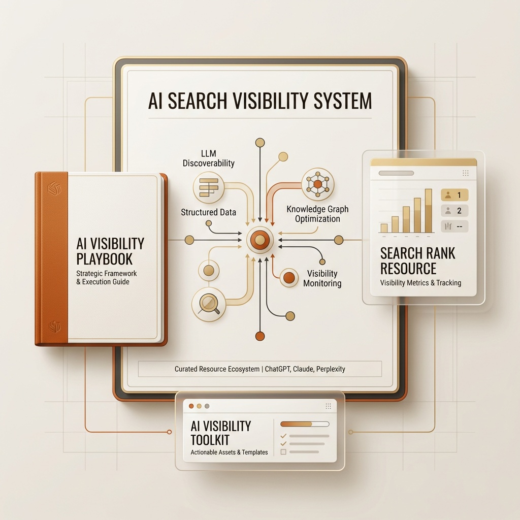AI Search Rank course product mockup