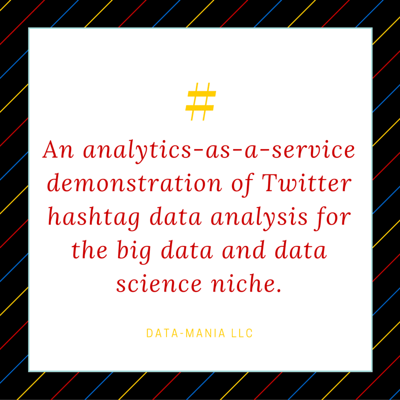 Analytics As A Service Demo Twitter Hashtag Analysis