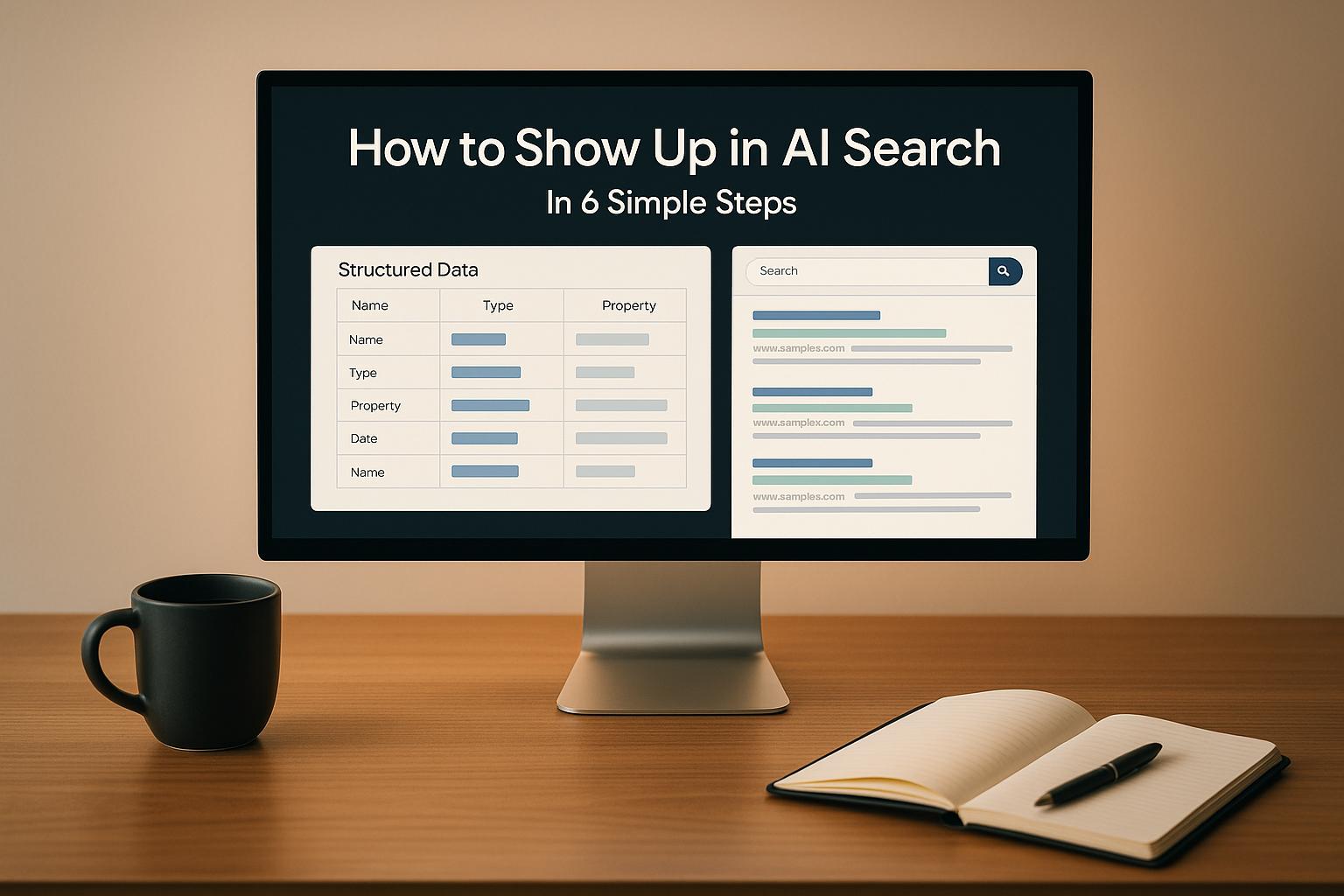 How to Show Up in AI Search In 6 Simple Steps | Data-Mania, LLC
